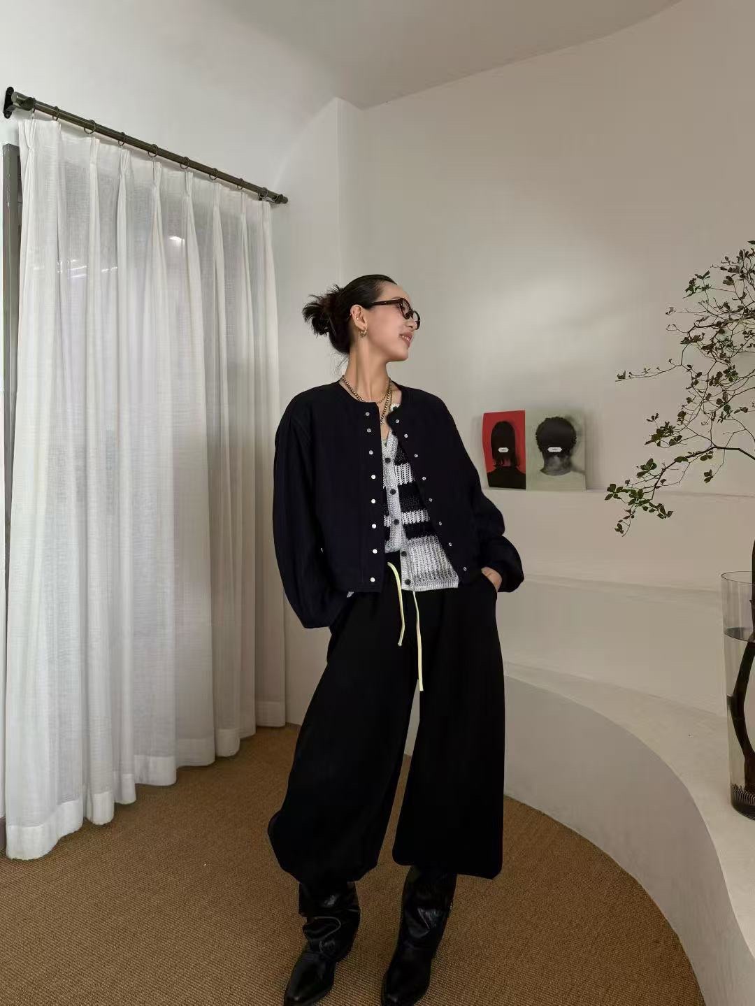 春秋季韩版休闲女短外套