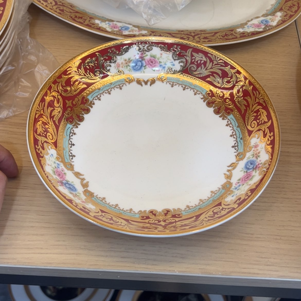 【闪购商品】瓷片8寸深菜盘两个一单福利价