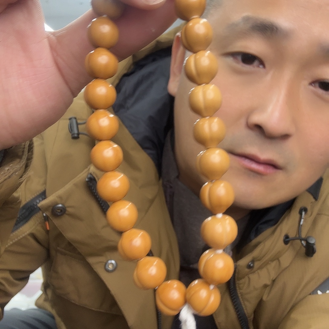 猴头核桃手串11屁桃