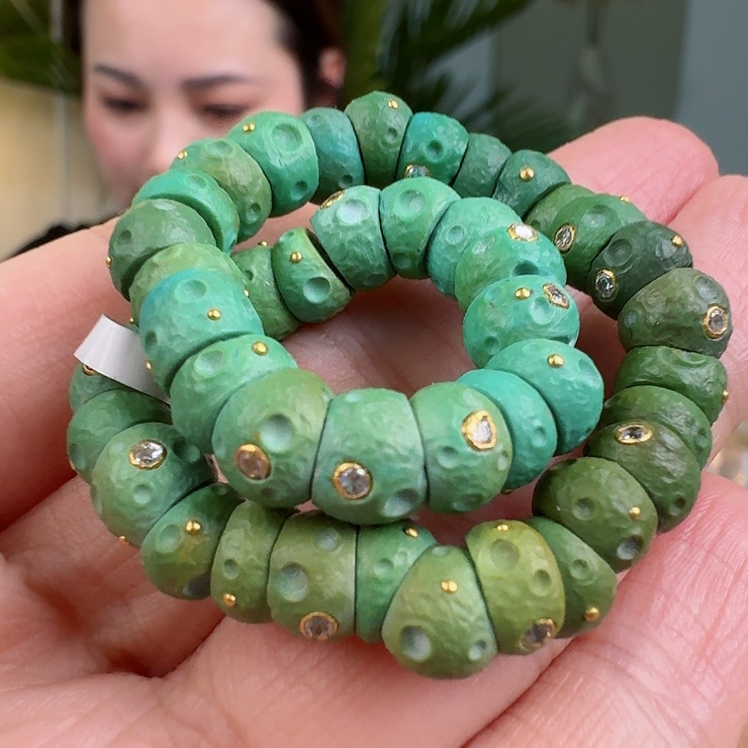 绿松石珠宝奇石未镶嵌