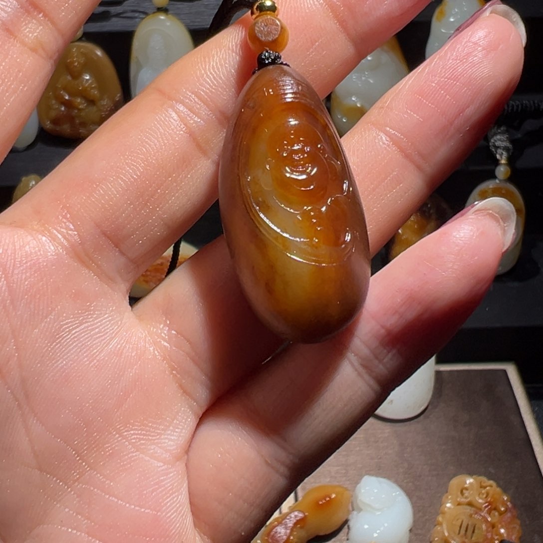 和田玉玉牌未镶嵌鑫****技