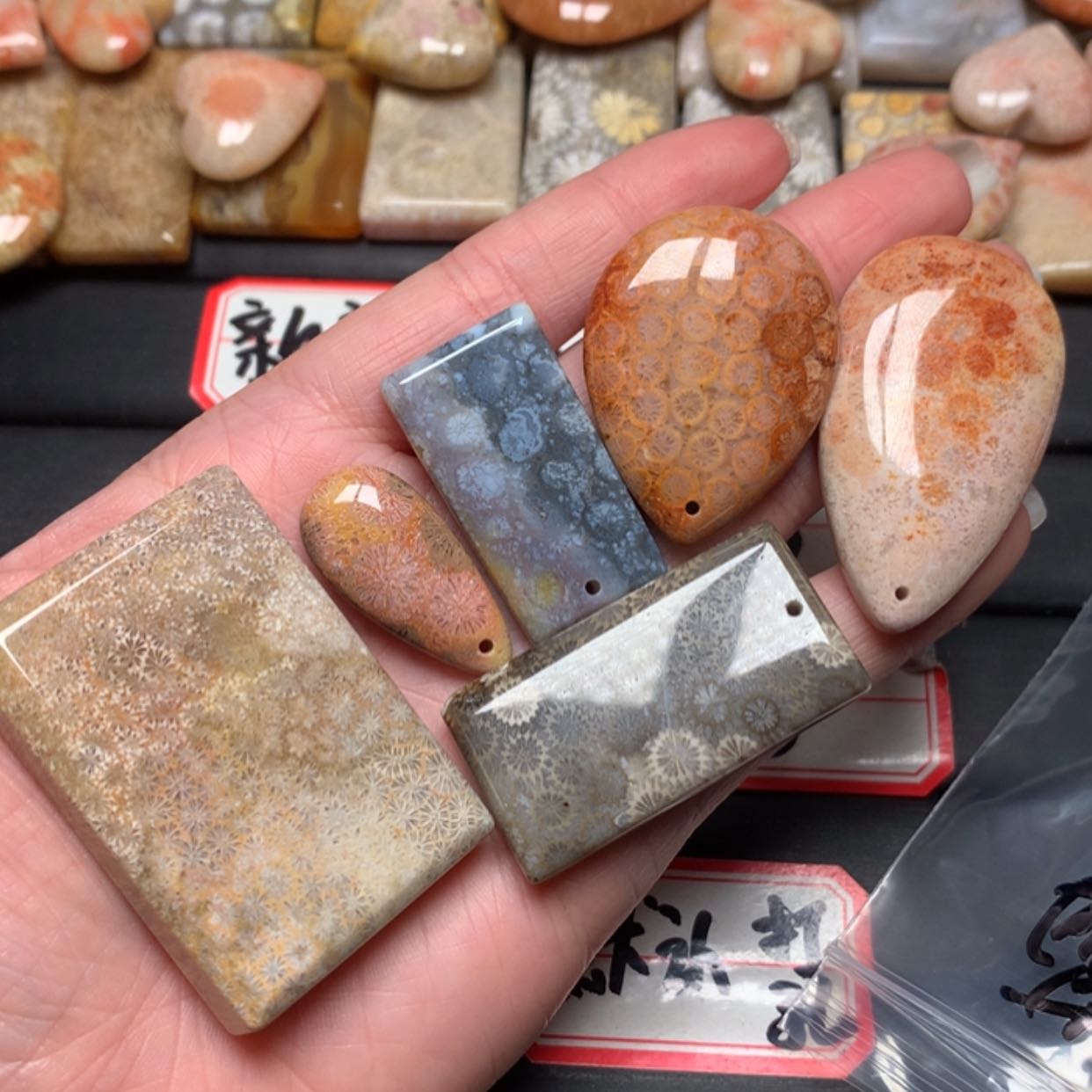 【闪购商品】硅化玉颈饰未镶嵌猫**王