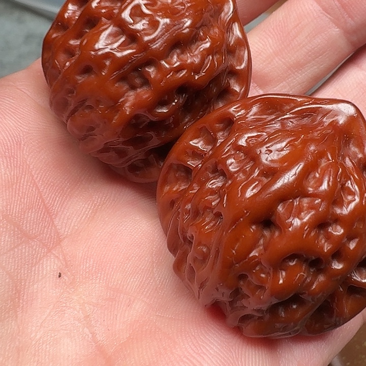 吊坠文玩核桃038公子帽