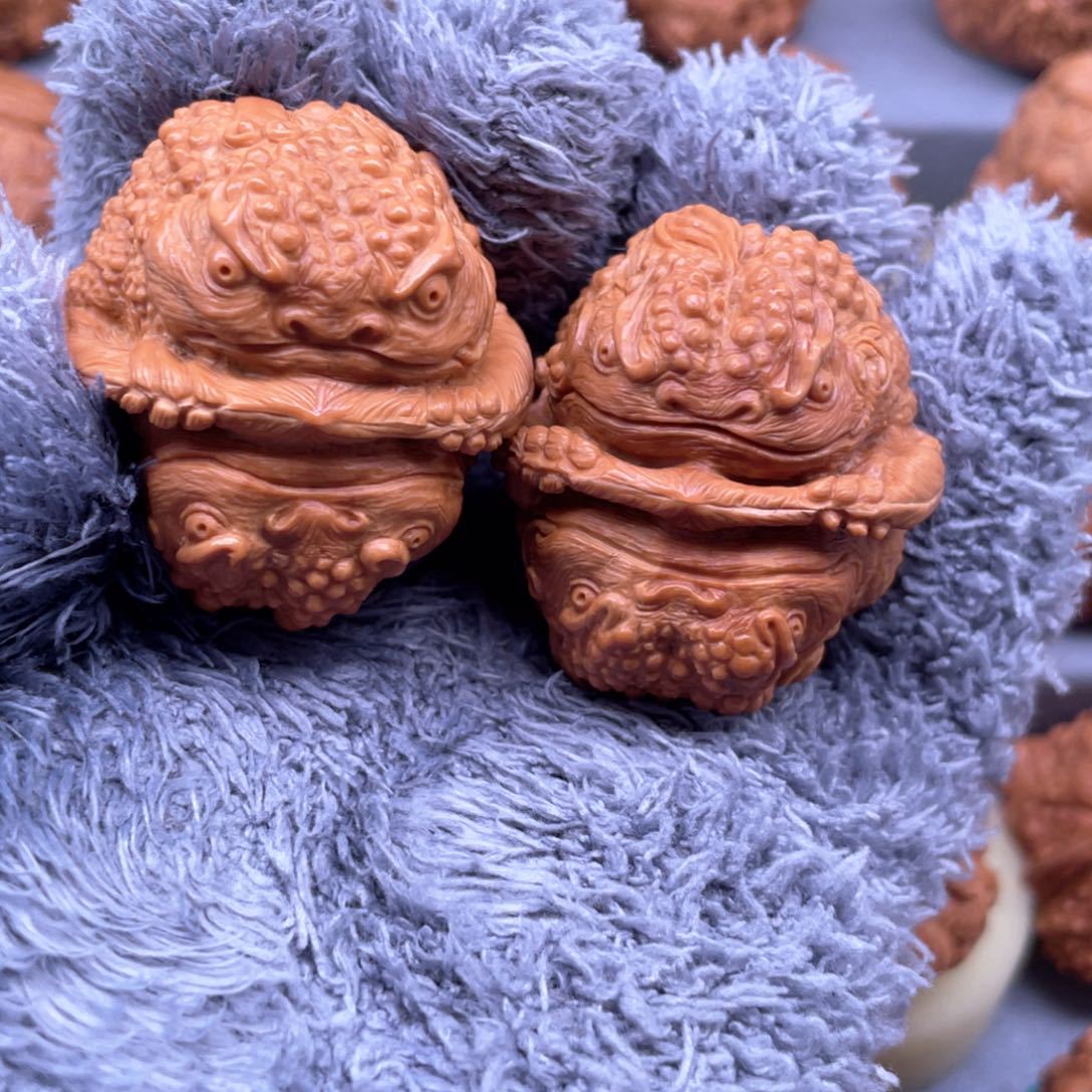 核桃手串/手链阿*金蝉蛤蟆头