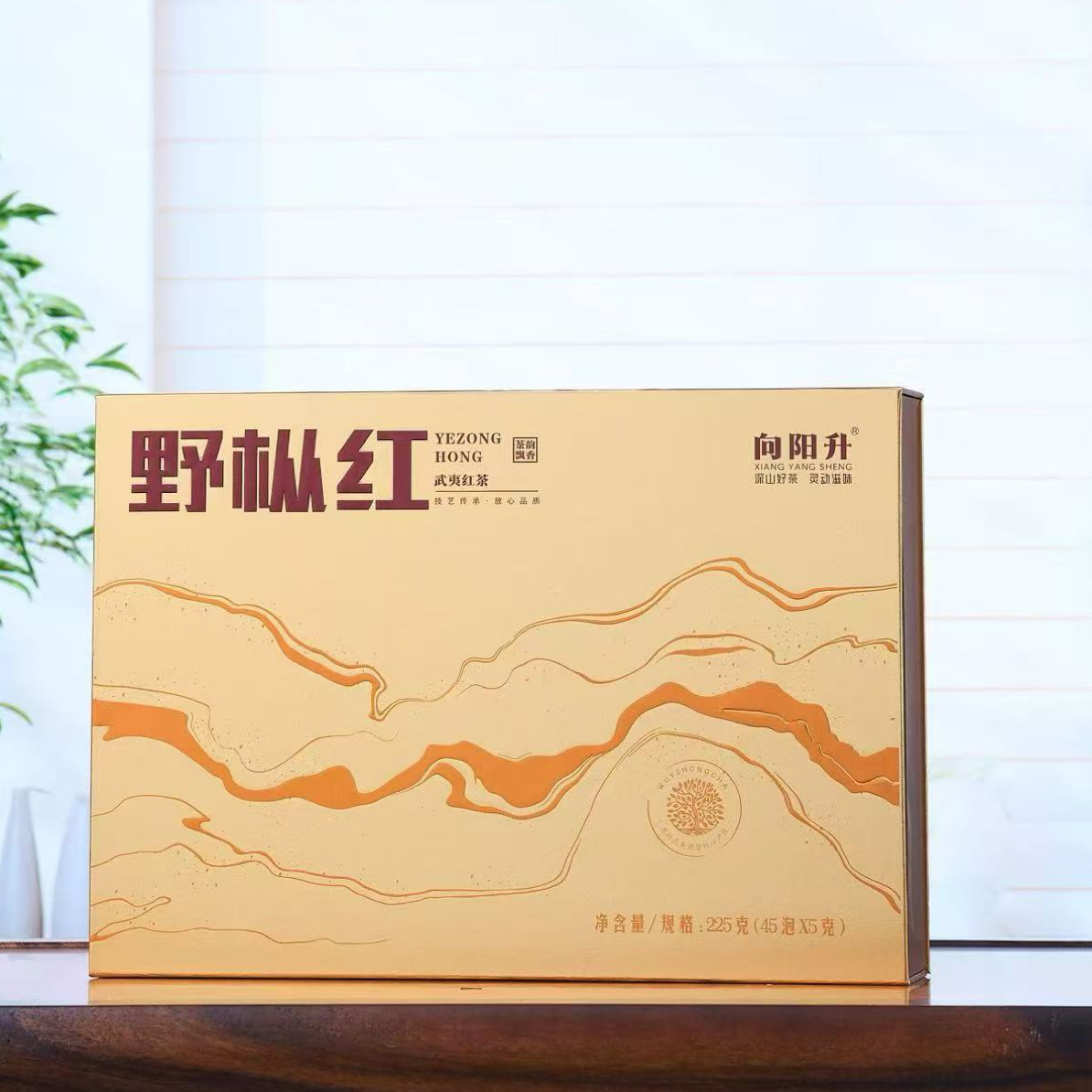 野枞红茶叶礼盒装