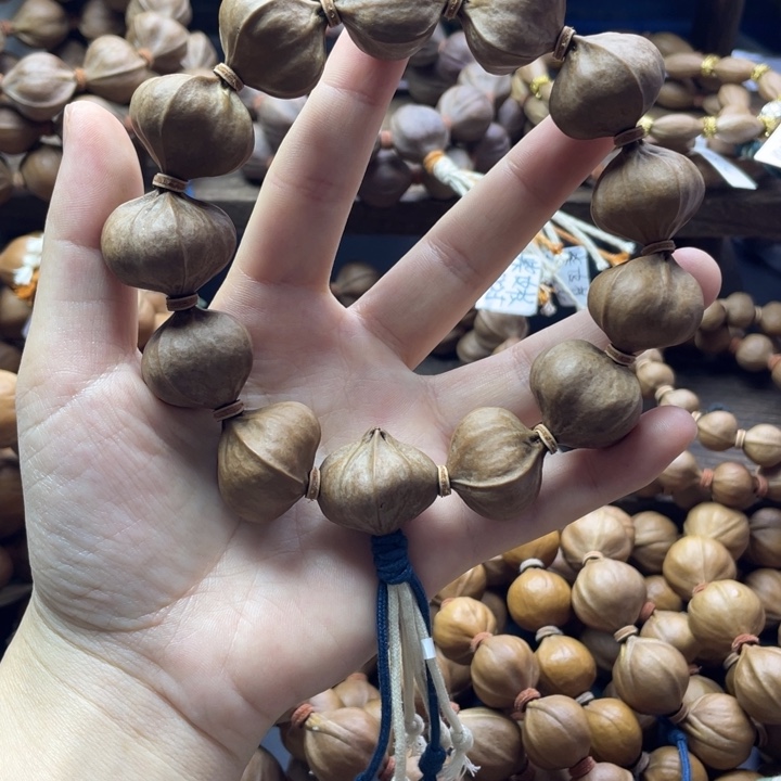 统***斯橄榄核手串/手链广东铁四花25*22