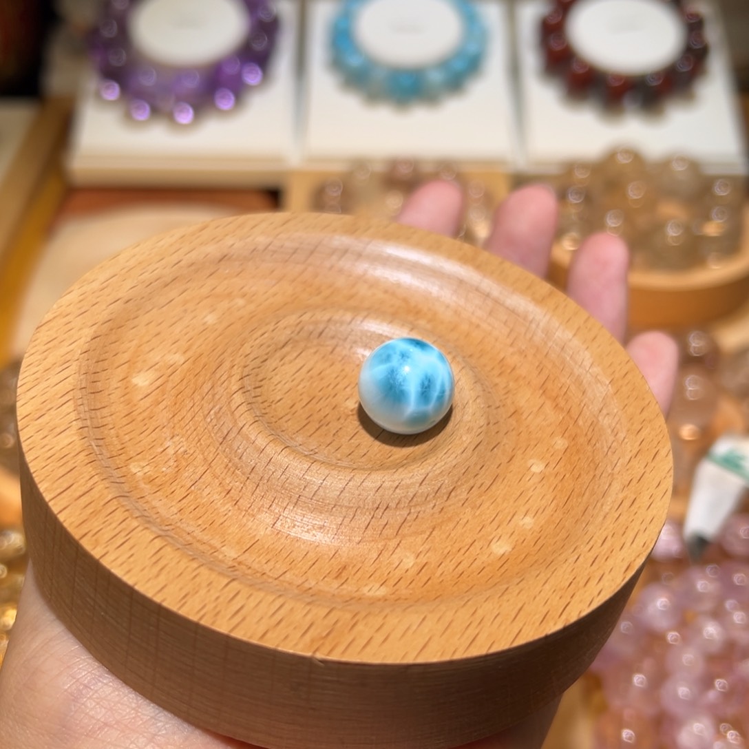 针钠钙石（海纹石）吊坠(不含链)未镶嵌今*哦