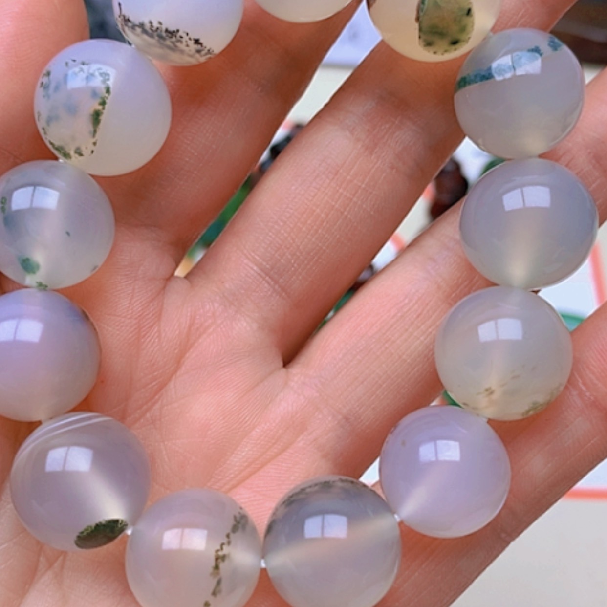 【闪购商品】玛瑙/玉髓挂件未镶嵌任*呢