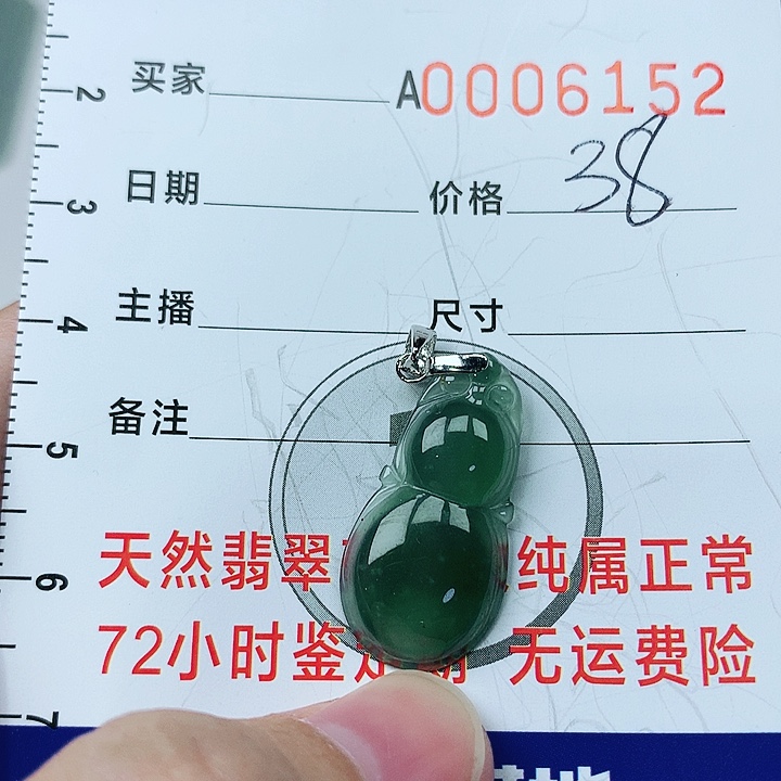 翡翠颈饰银S925镶嵌翡翠