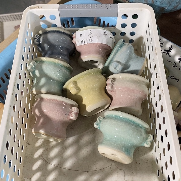 红陶〔满10米包邮默认微瑕疵〕6个浮力