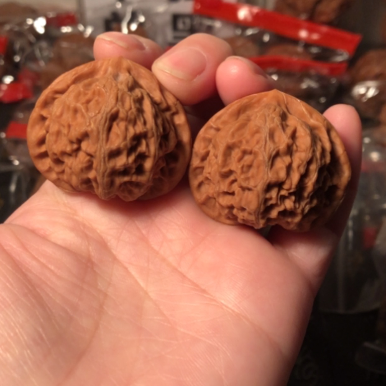 【闪购商品】文玩核桃把件宫灯39