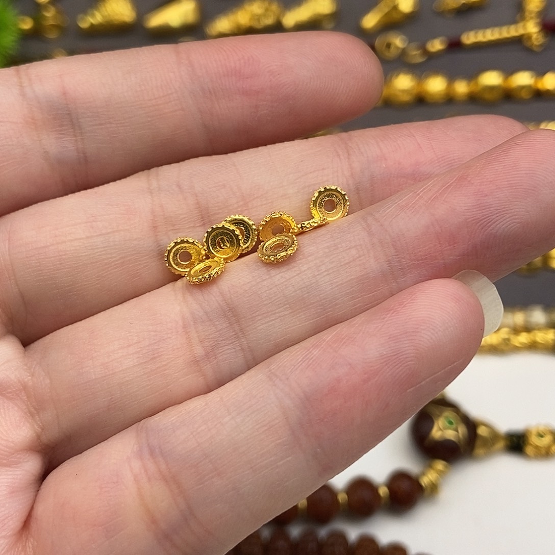 雄***鹰足银玻璃唐草隔片5mm8片