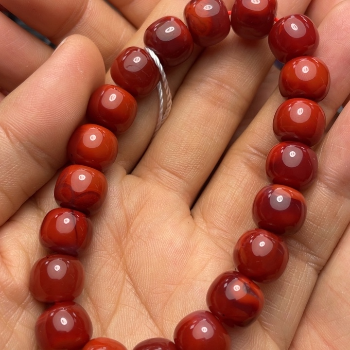 南红玛瑙手串11多样性发1未镶嵌