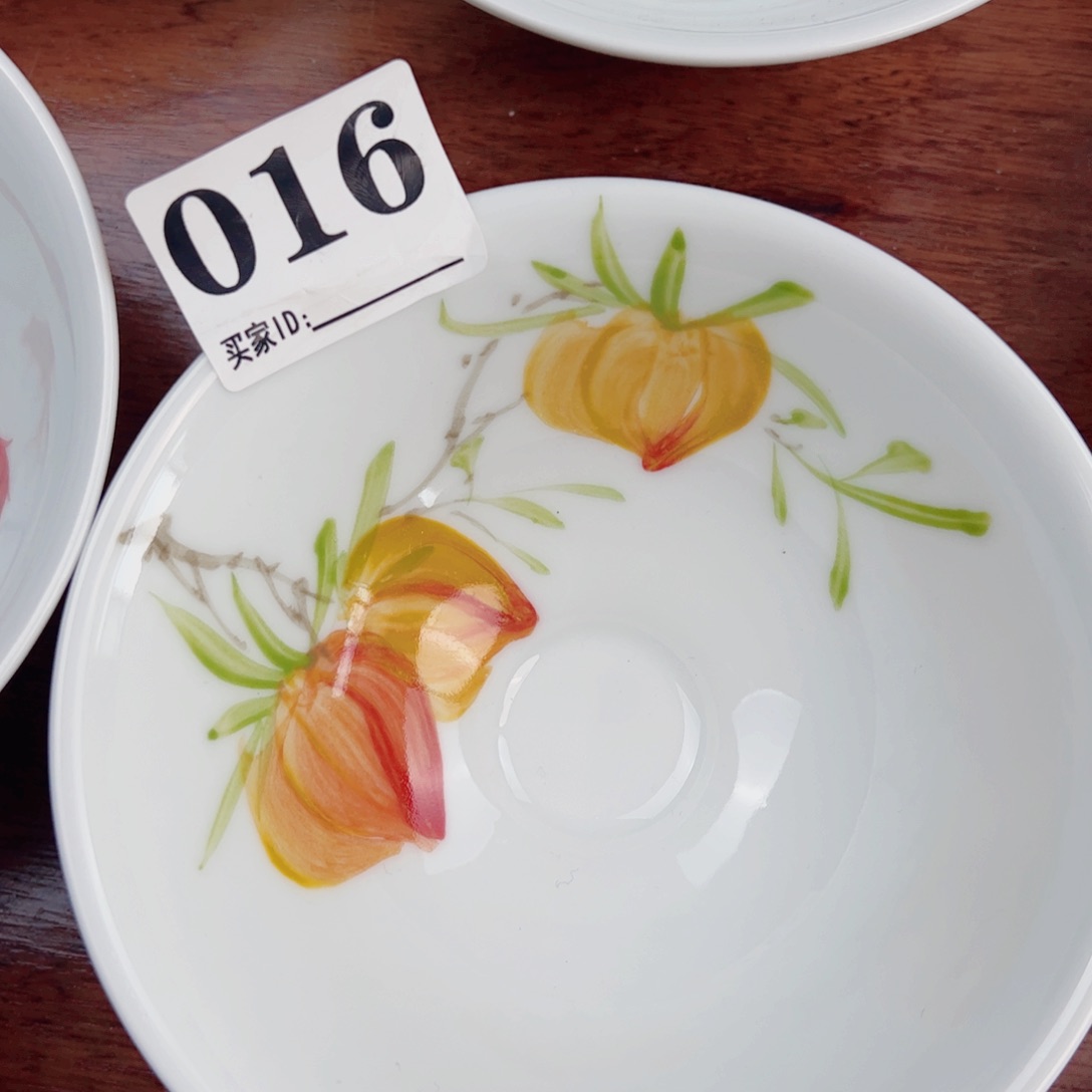 瓷片景德镇瓷器手工手绘制作