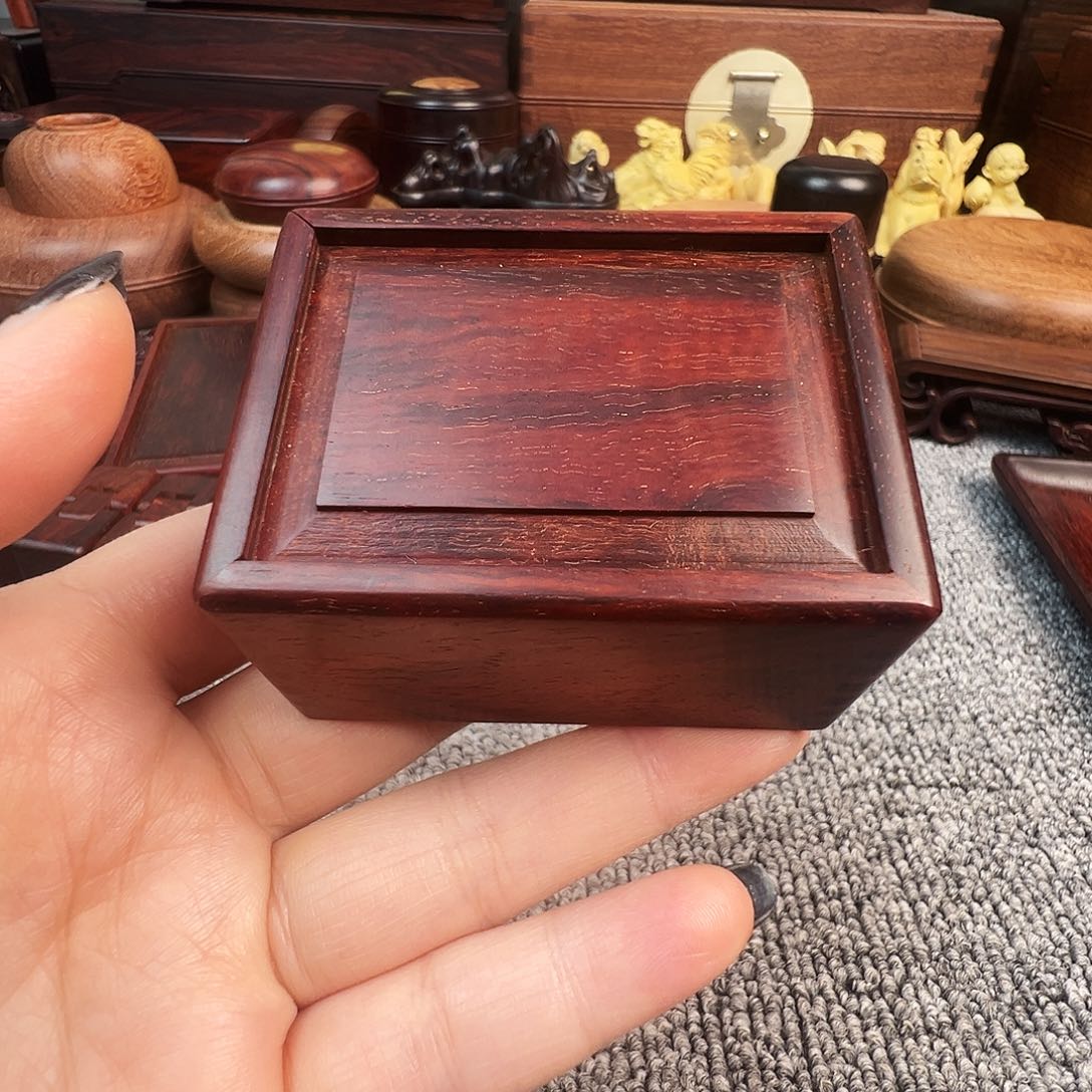 檀香紫檀（小叶紫檀）抽拉盒
