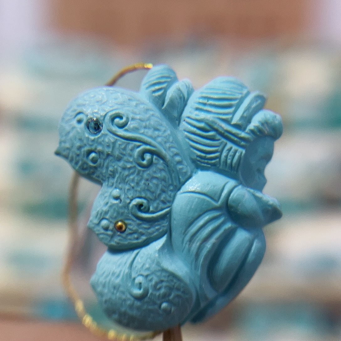 绿松石珠宝奇石未镶嵌