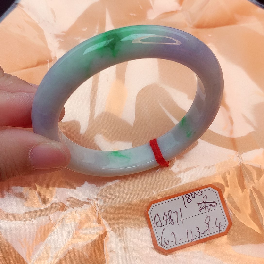 翡翠手镯未镶嵌天然缅甸翡翠A货