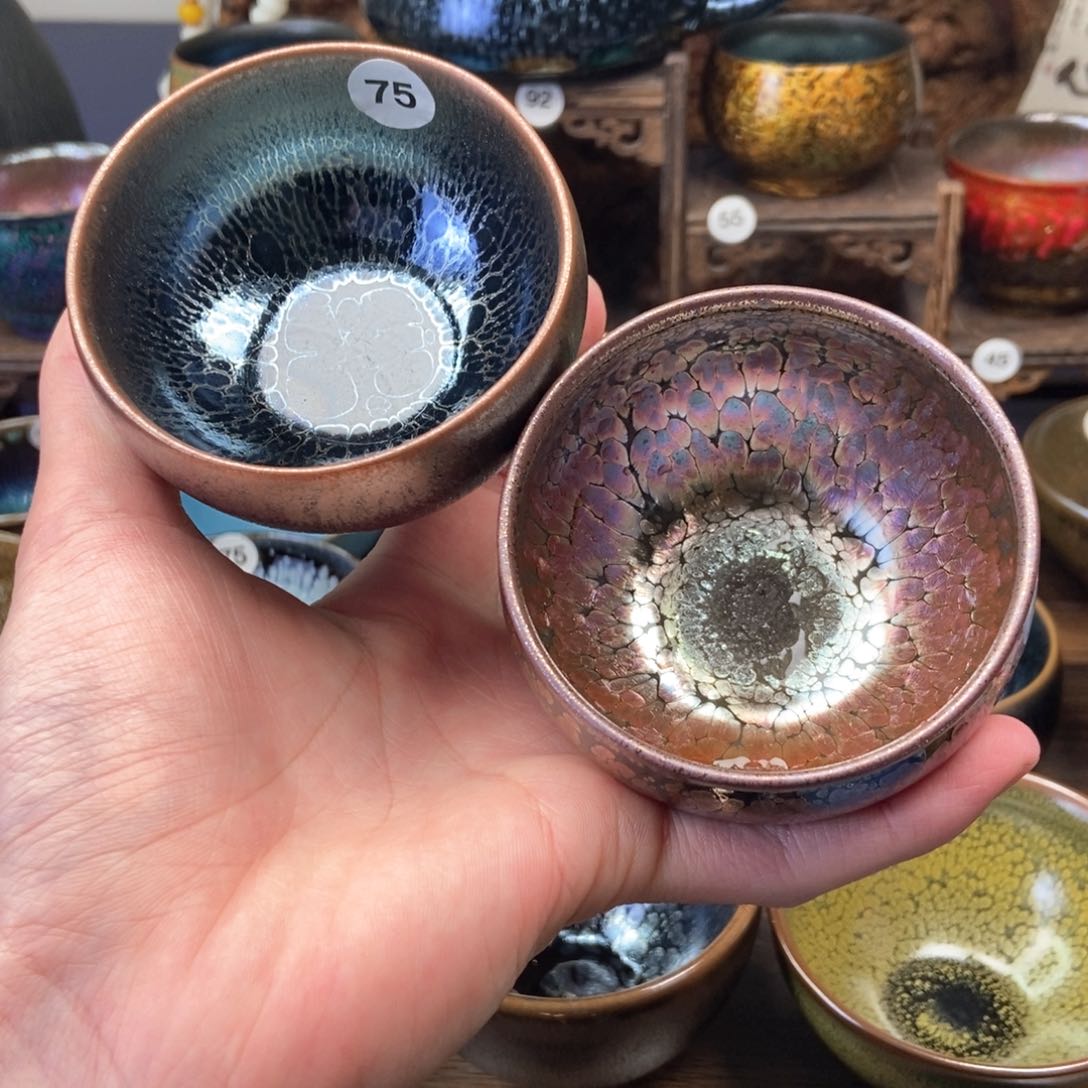 茶盏洛神花对杯非遗