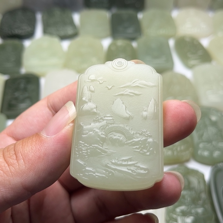 和田玉未镶嵌颈饰勿**耻