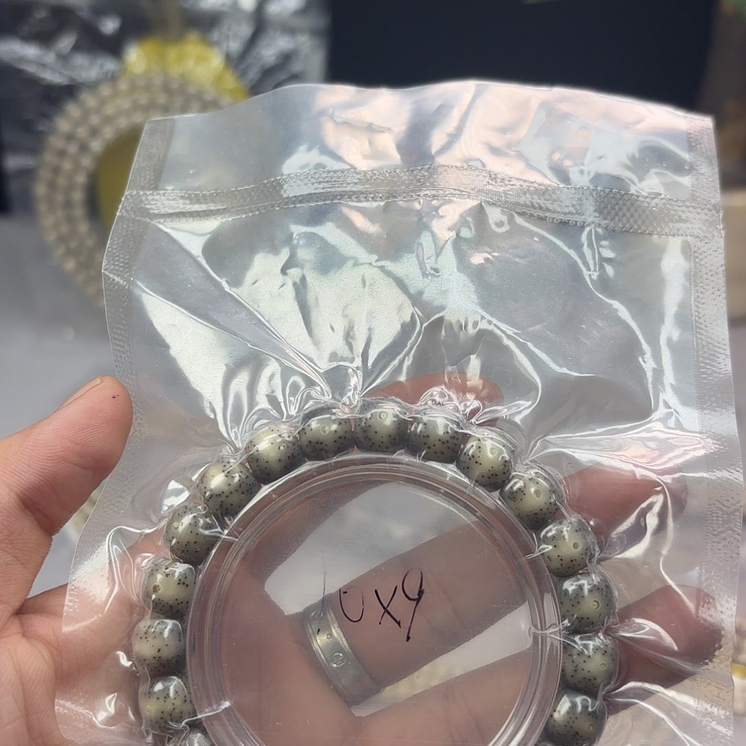 星月菩提手串10✖️9灰冰