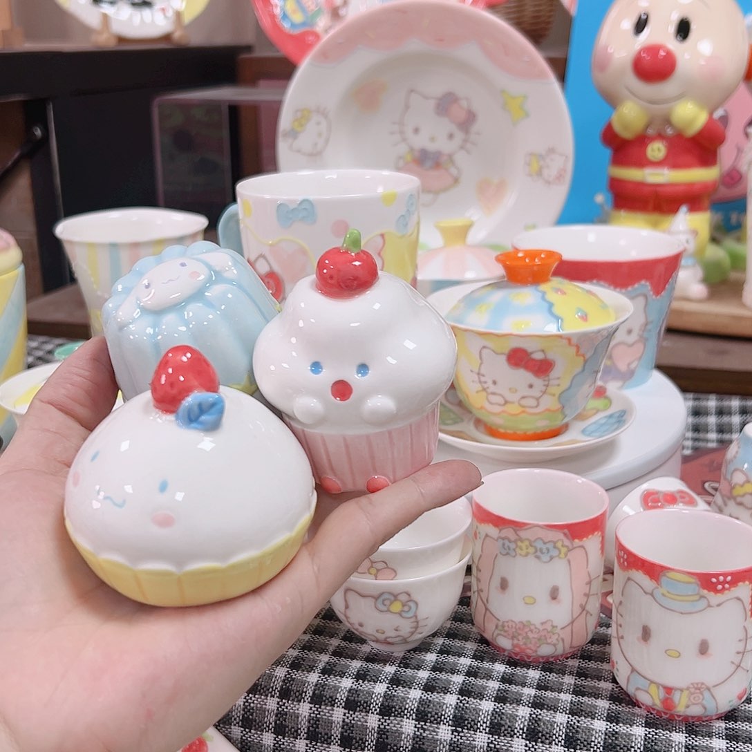 可爱陶瓷高温手作