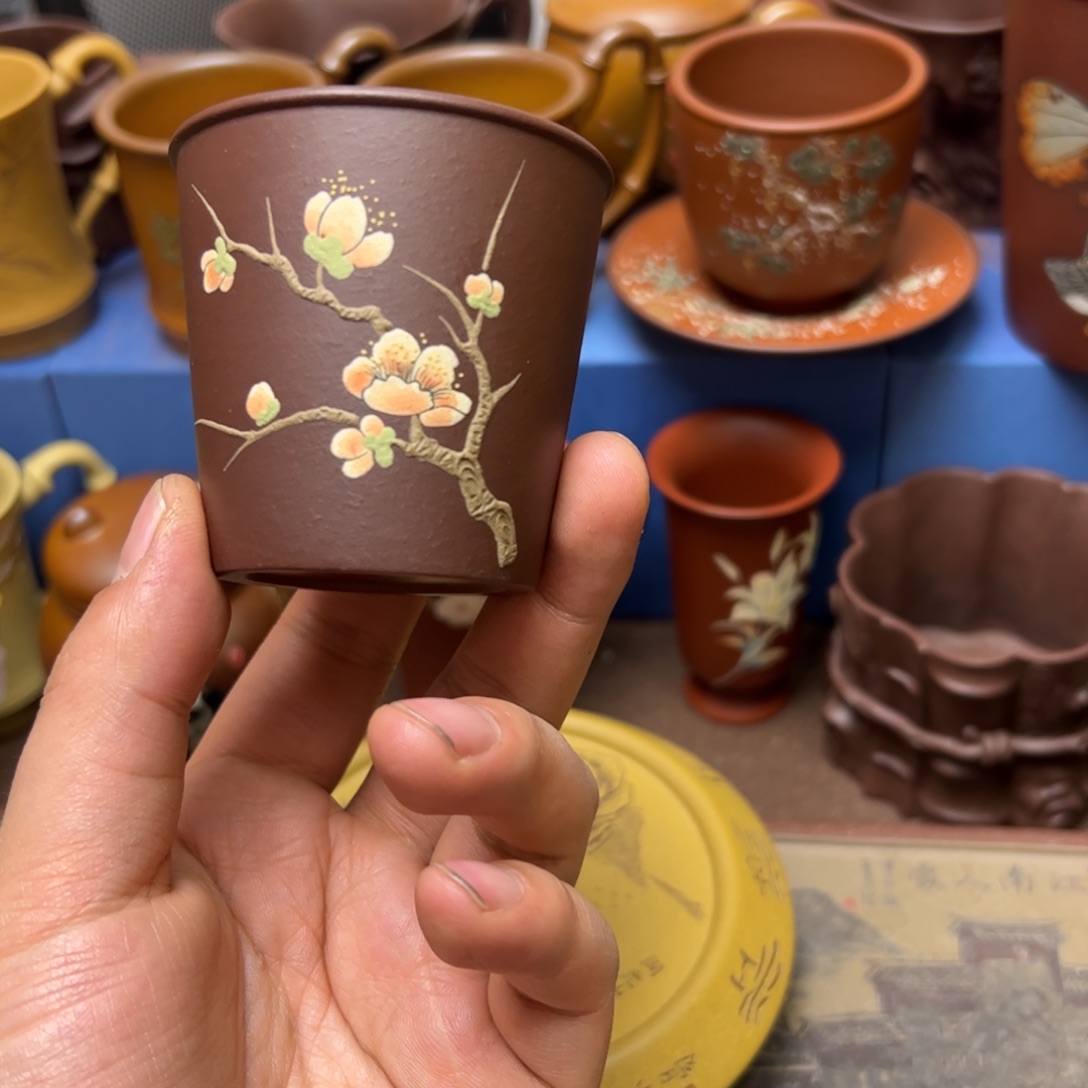紫砂茶杯紫砂主人杯