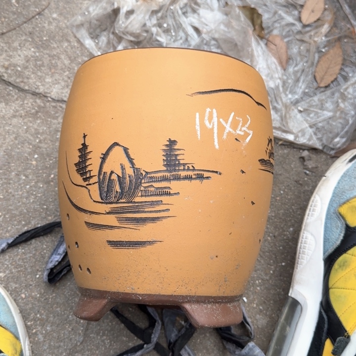 紫砂花盆特价清仓