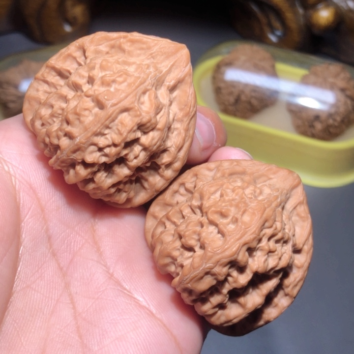 文玩核桃把件41火焰马蹄