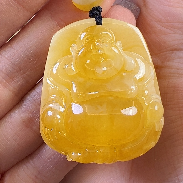 蜜蜡颈饰未镶嵌蜜蜡