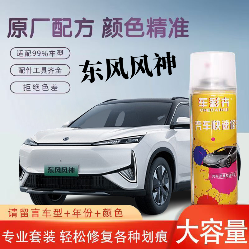 【47】东风风神、奕炫、SKYEV01、皓瀚、皓极、风神系列专车专色自喷漆