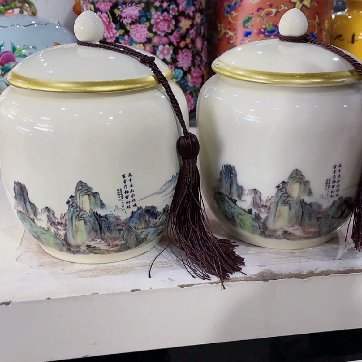 【闪购商品】罐陶瓷茶叶罐密封罐