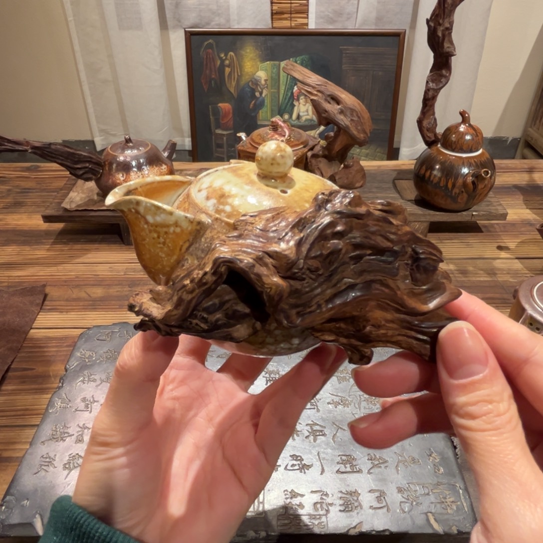 小***叔景德镇纯手工柴烧茶器