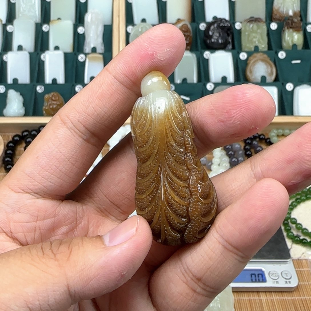 和田玉挂件未镶嵌