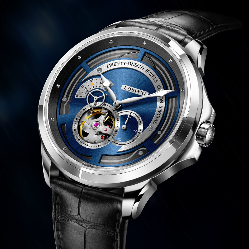 【专柜正品】舵手系列/全新未拆封/男士机械手表9222