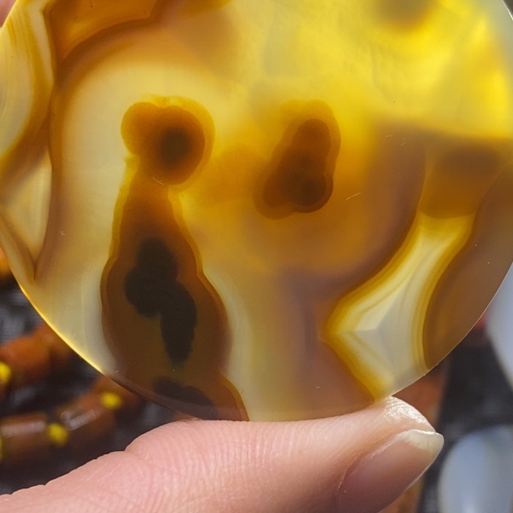 玛瑙/玉髓颈饰未镶嵌旺*