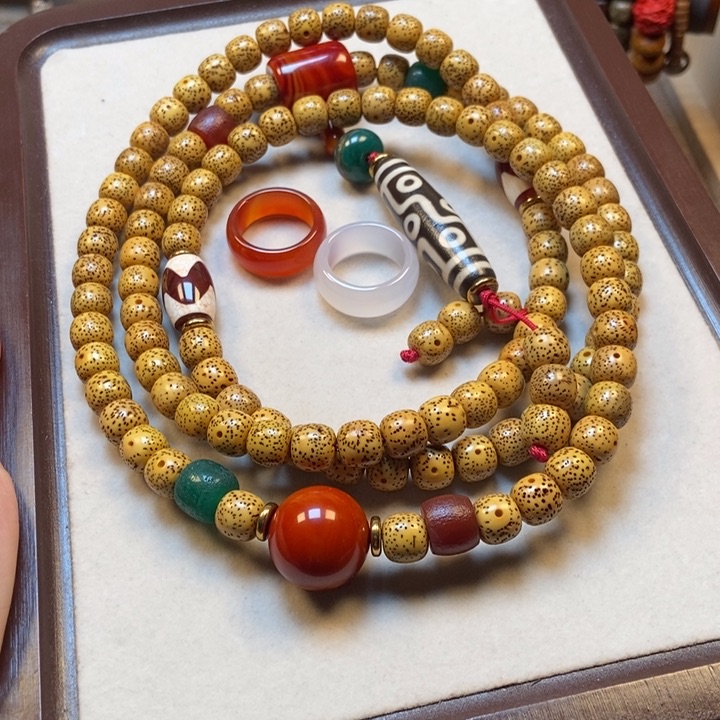 菩提吊坠未镶嵌夜*星月菩提子