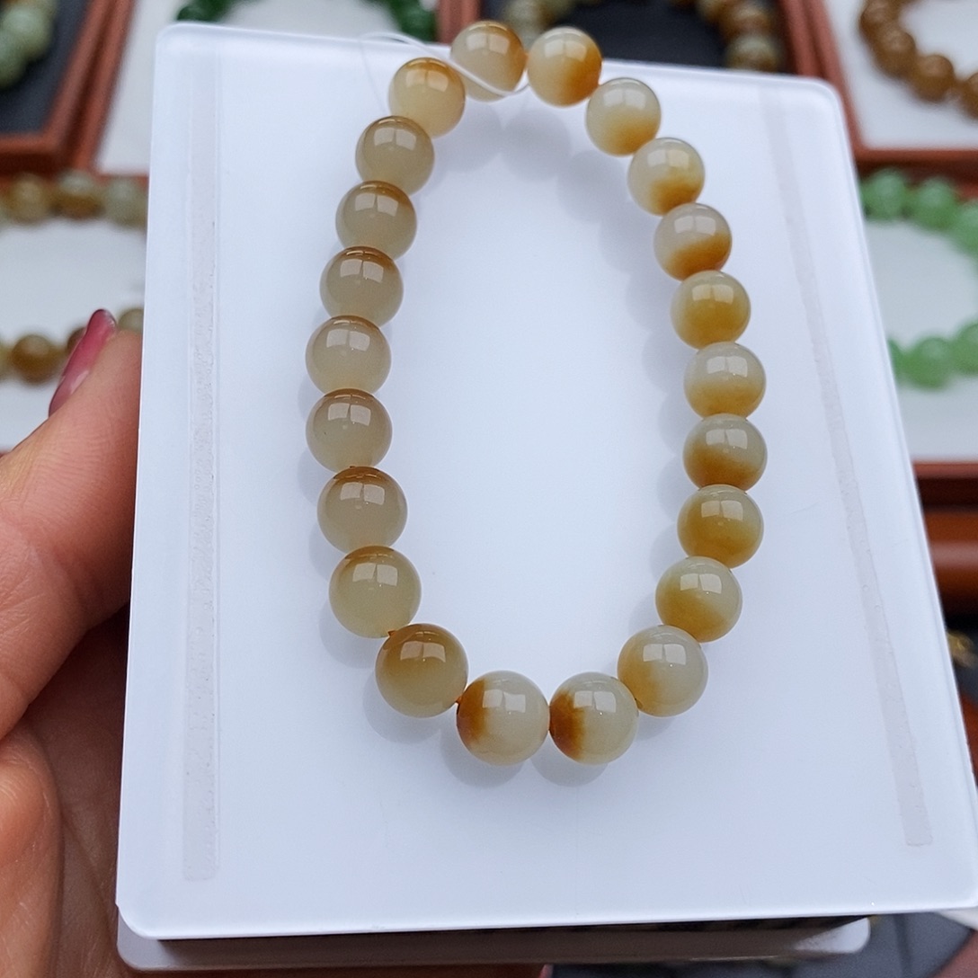 和田玉手链未镶嵌