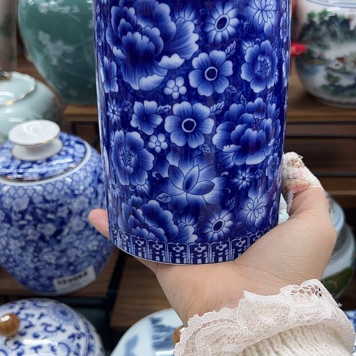 瓷片茶叶罐茶叶罐