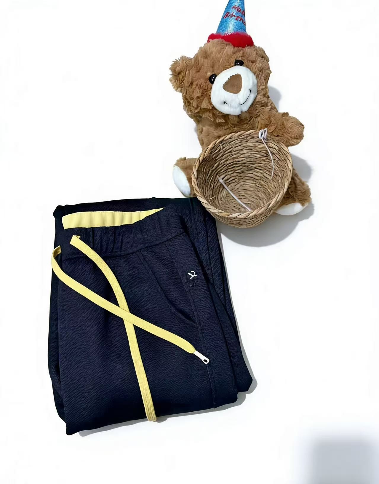 罗家同款高腰显瘦百搭刺绣银狐绒直筒休闲牛仔裤