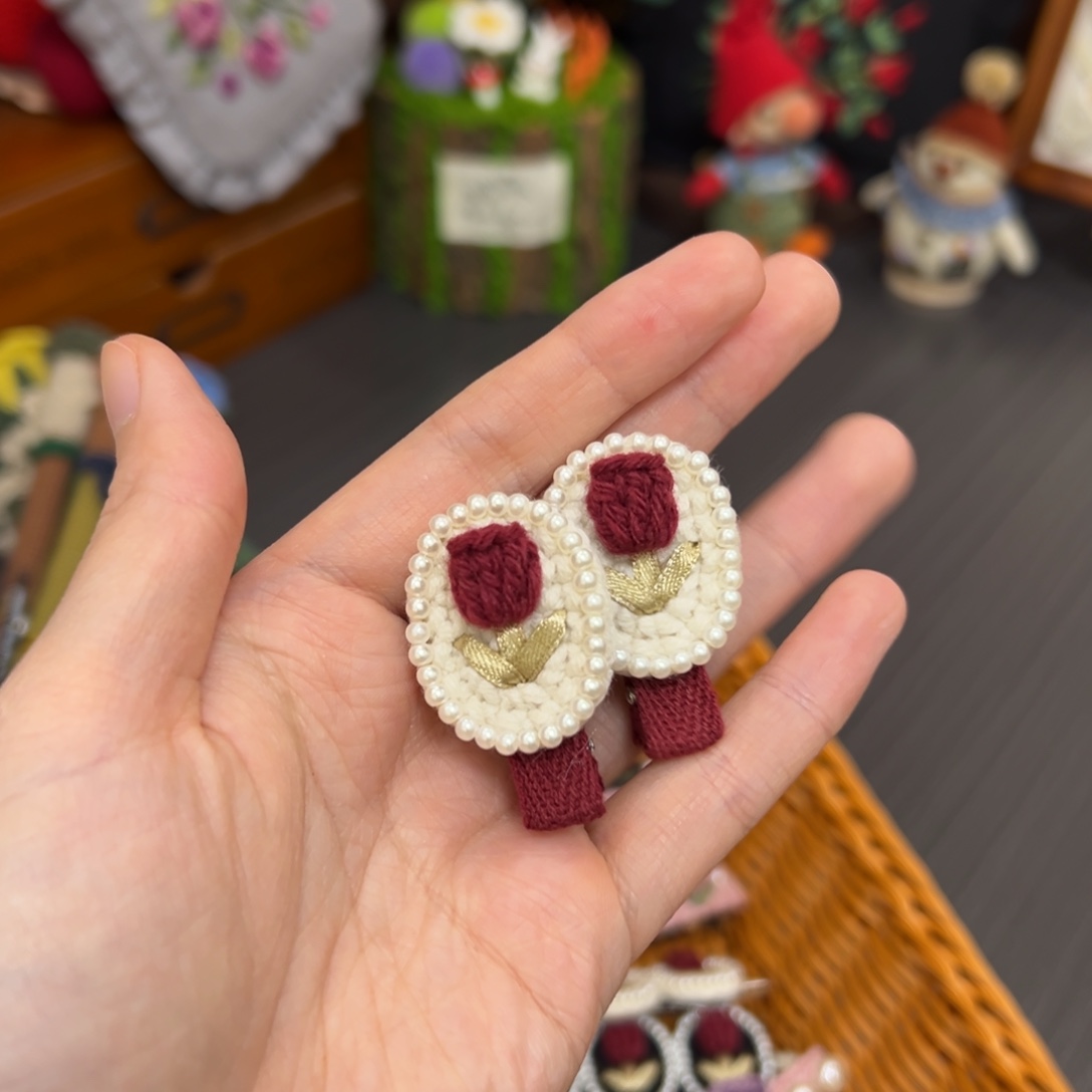 塑料钩织刺绣手工包包玩偶居家用品