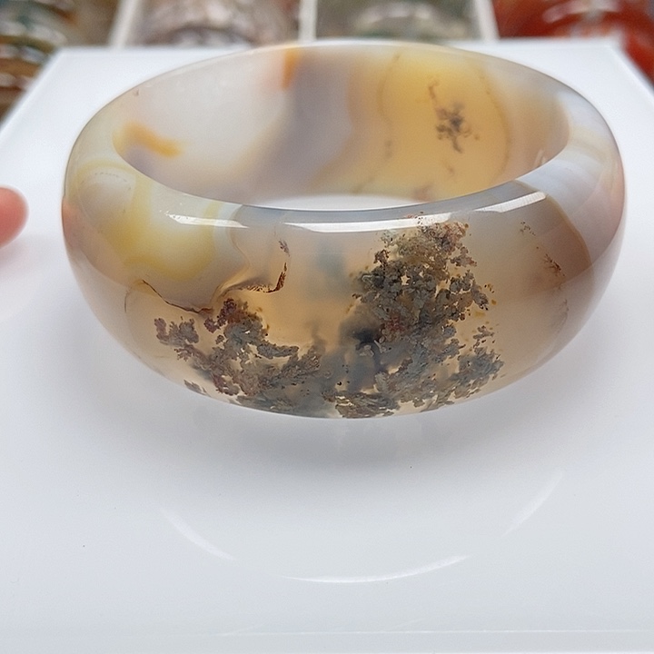 手镯玛瑙/玉髓未镶嵌用****2