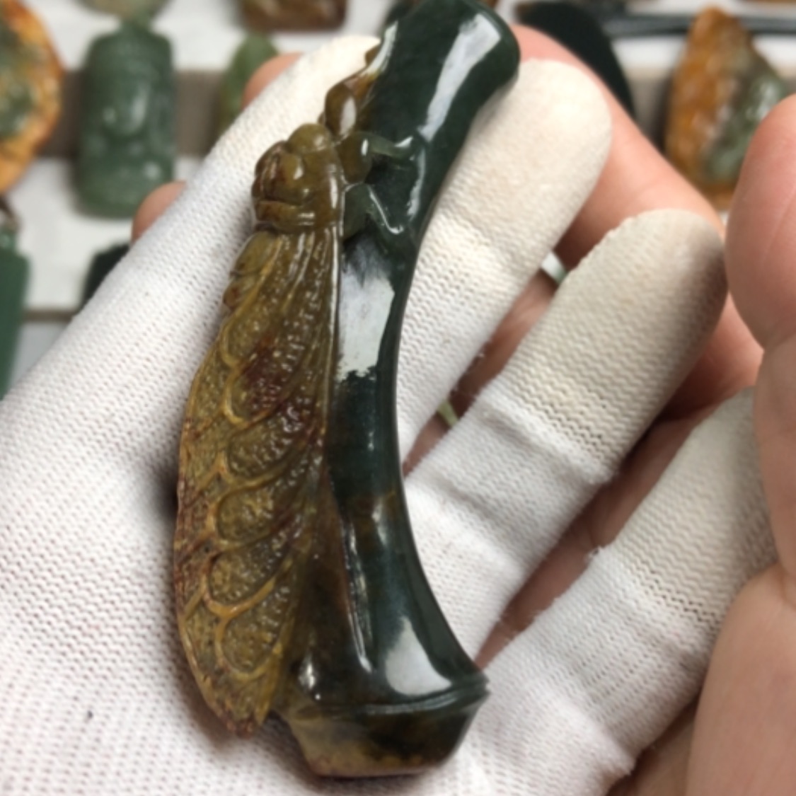 【闪购商品】岫岩河磨玉（透闪石质玉）把件未镶嵌