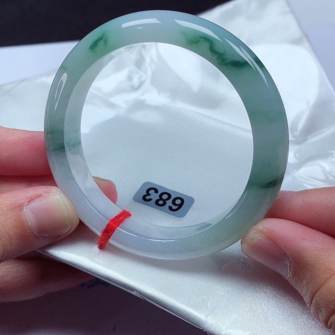 翡翠手镯未镶嵌54正圈