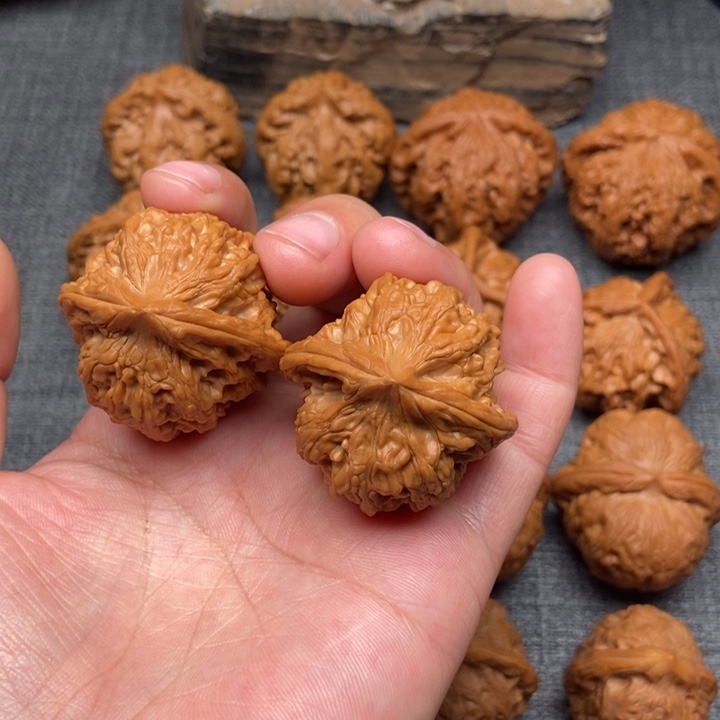 把件文玩核桃大沽石37