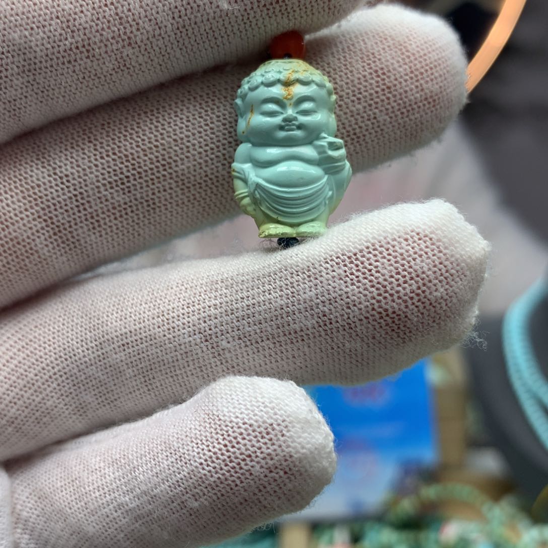 绿松石挂件未镶嵌