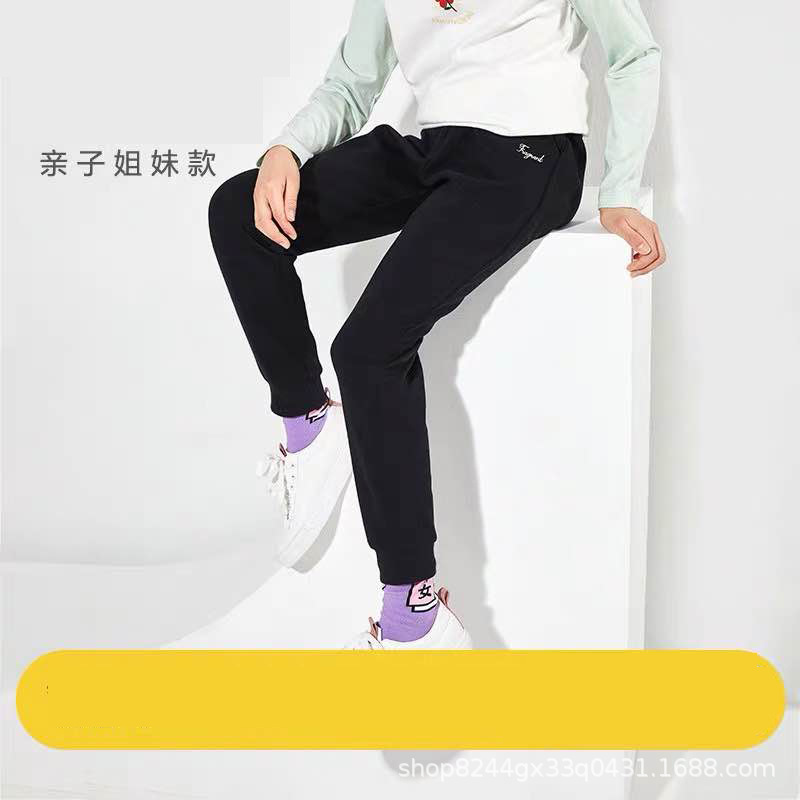 C类可儿女童宽松运动裤休闲裤大童外穿儿童春秋洋气潮酷痞帅童装