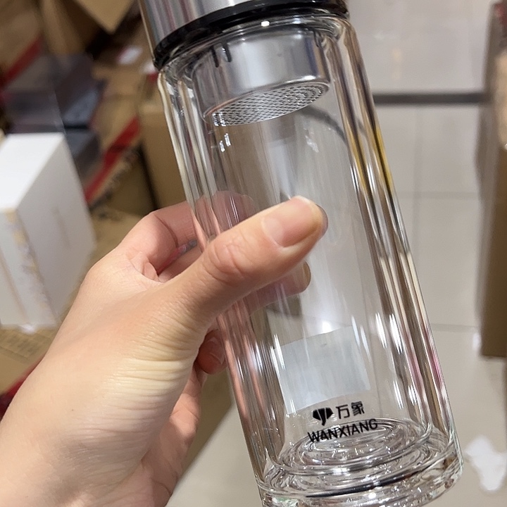 万象时空知了v929玻璃杯430➕杯套