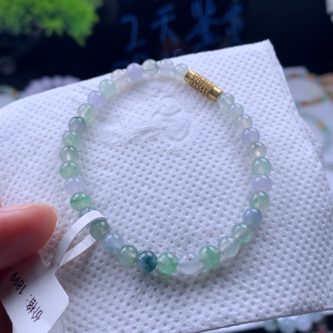 未镶嵌手链翡翠卡5