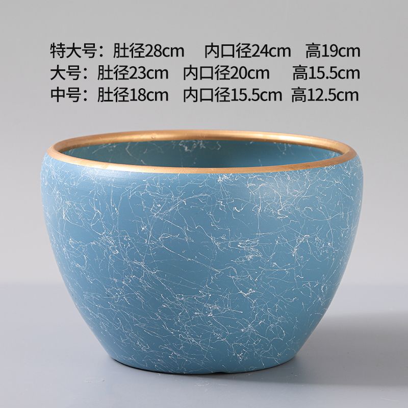 透气简约花盆北欧风格适合蝴蝶兰发财树绿萝兰花等盆栽