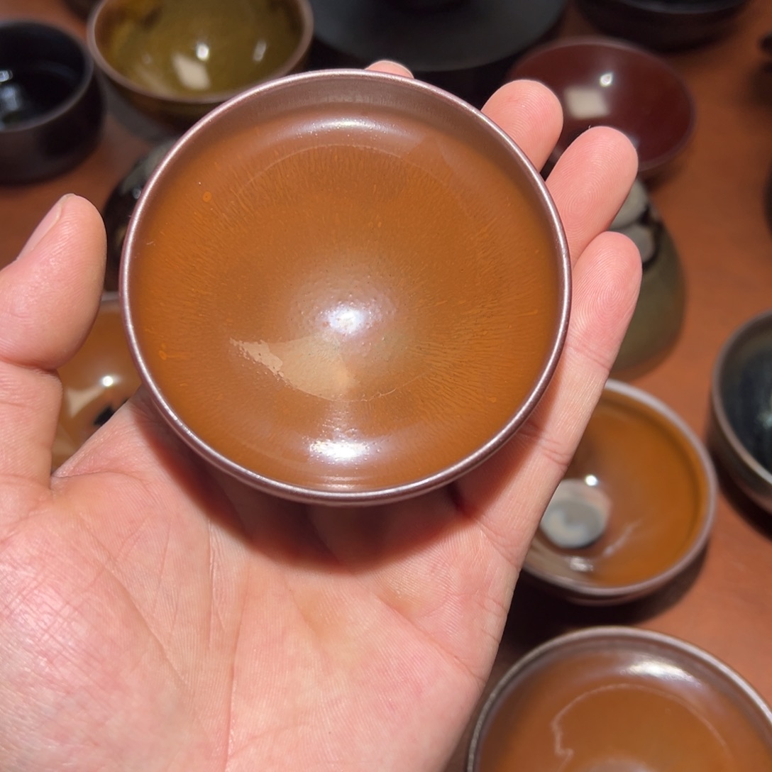 N***i茶盏柴烧主人杯建窑建盏茶盏